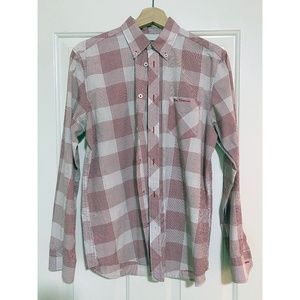 Ben Sherman Long Sleeve Button Down Classic Shirt Small